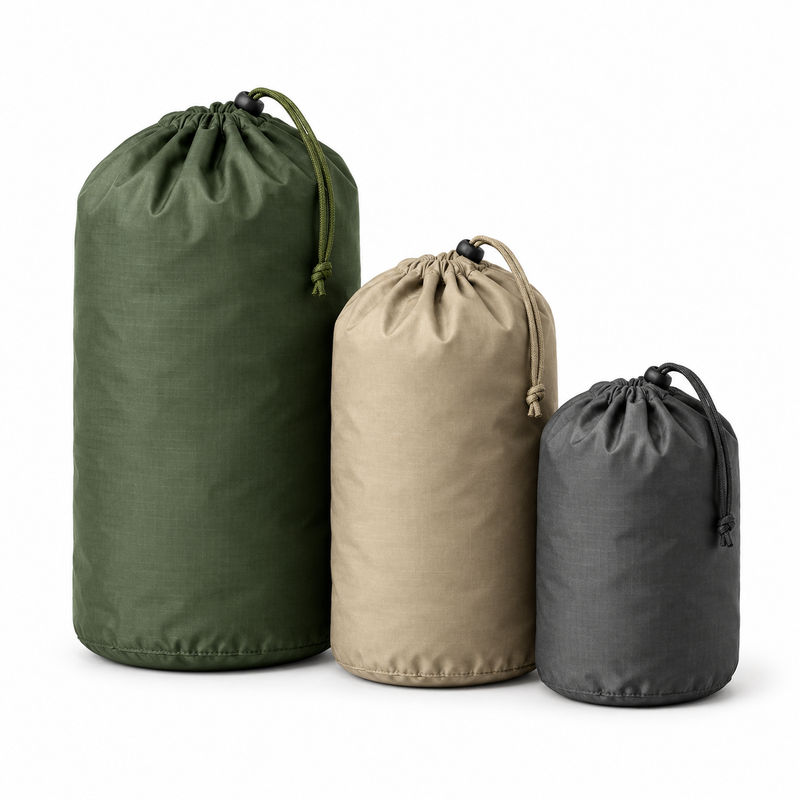 Drawstring Storage Sack Set