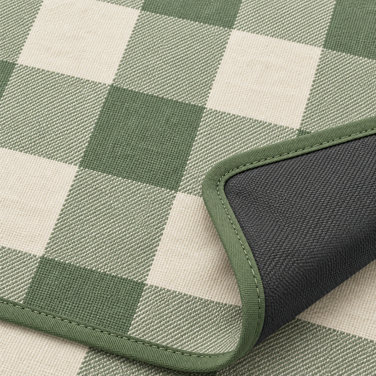 Gingham Foldable Picnic Mat