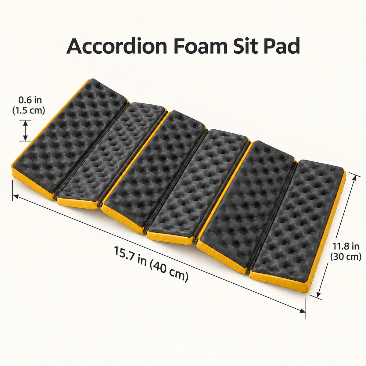 Accordion Foam Sit Pad