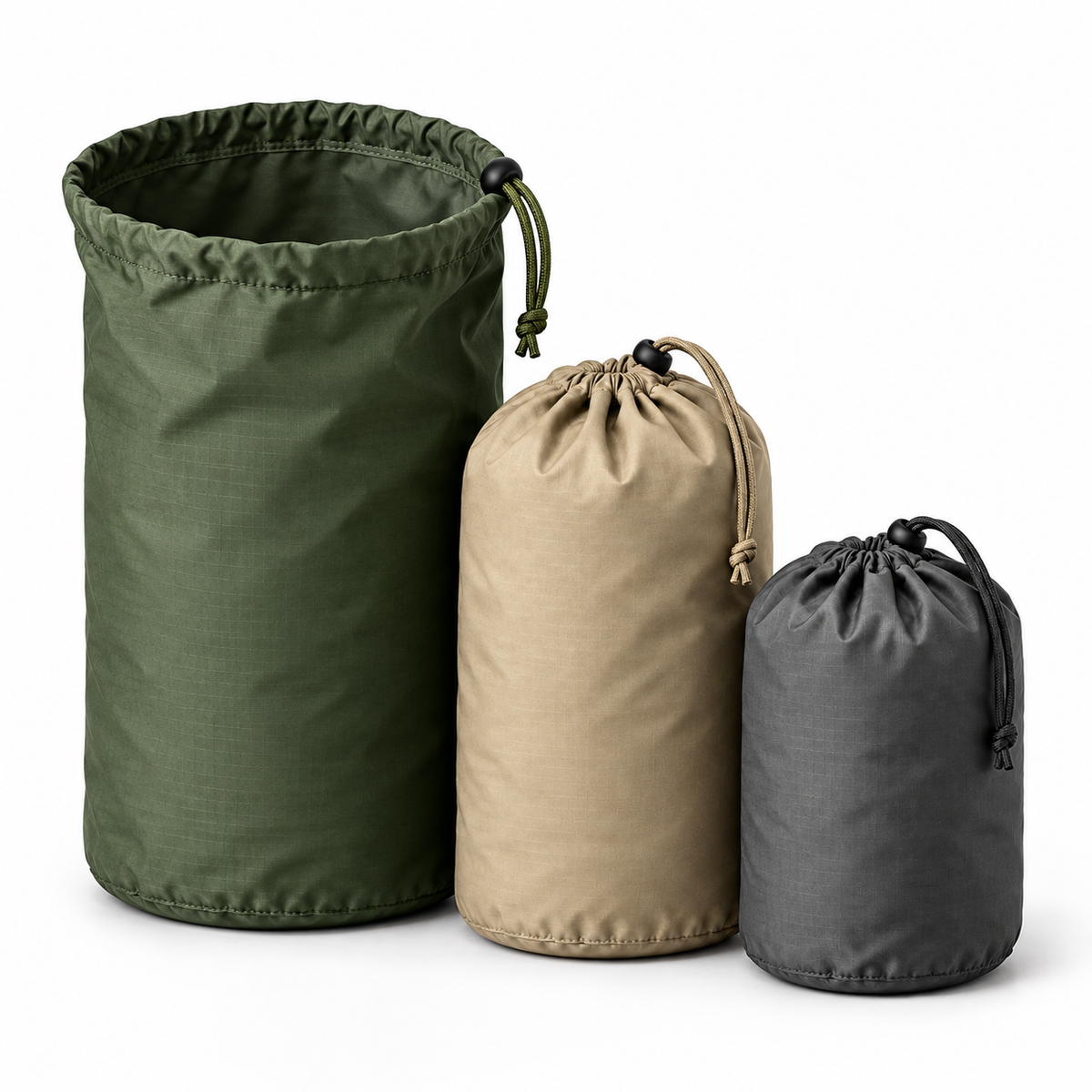 Drawstring Storage Sack Set